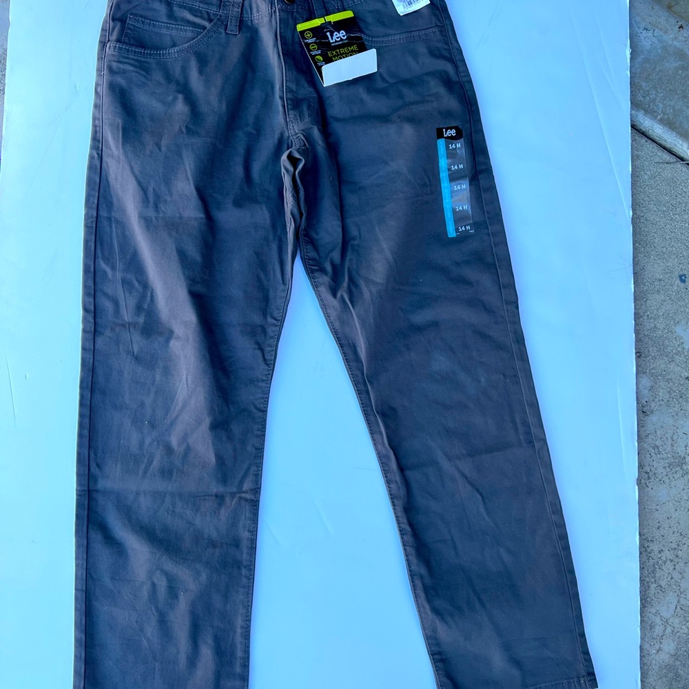 Boys New Lee 14 Husky athletic Fit